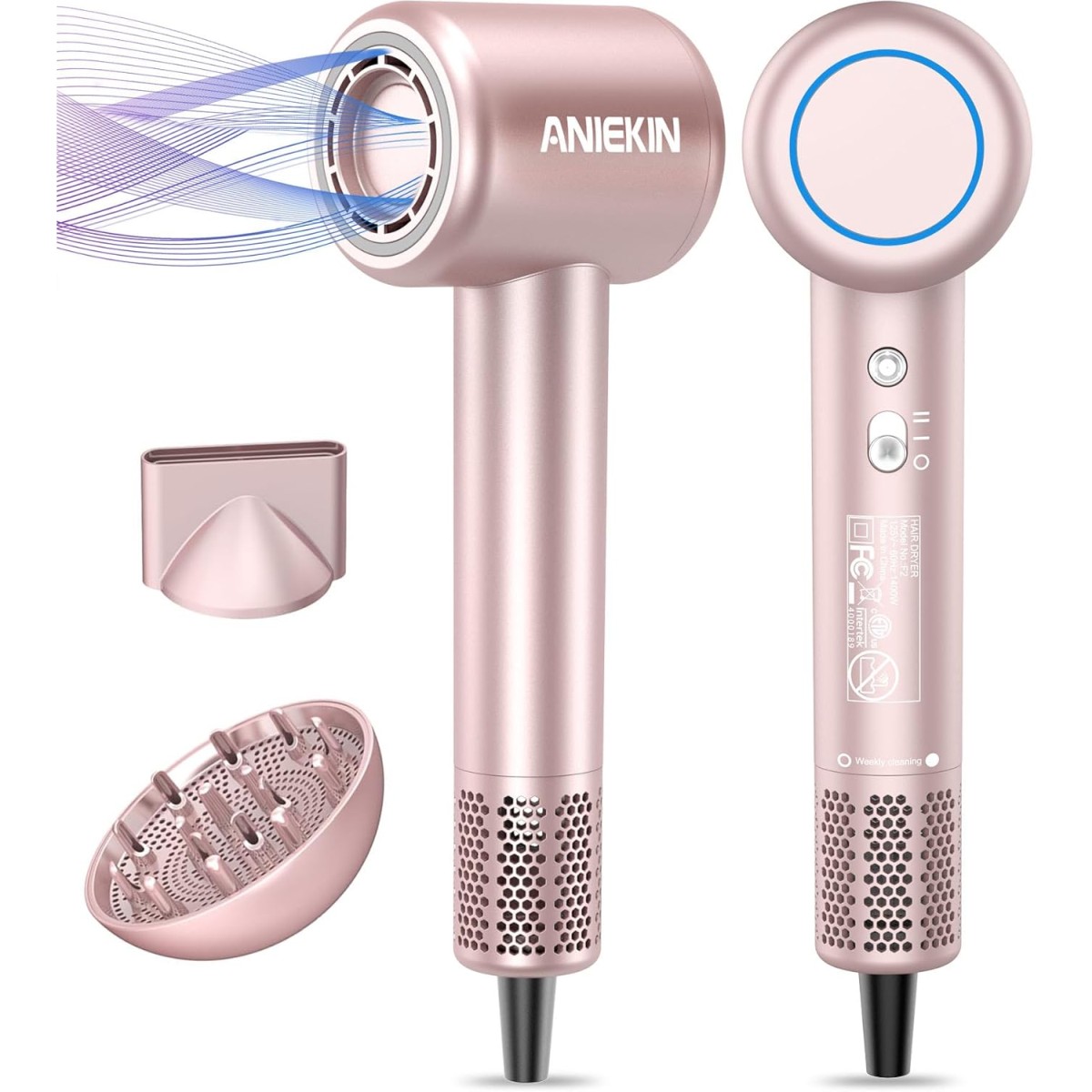 ANIEKIN High-Speed Ionic Hair Dryer